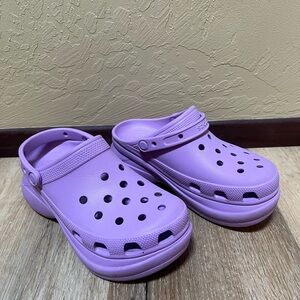CROCS Purple Mules & Clogs